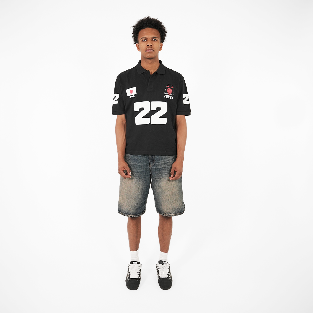 Tokyo Poloshirt Black
