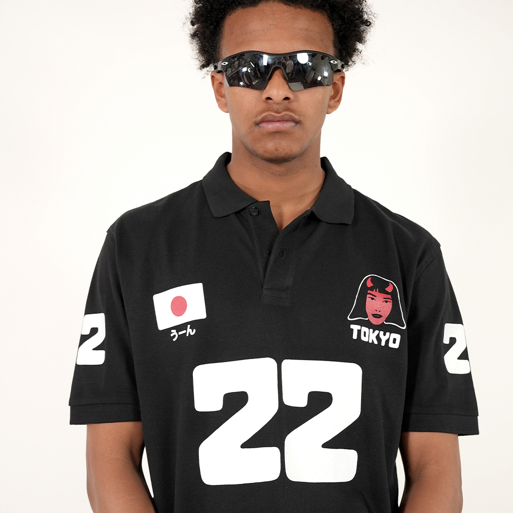 Tokyo Poloshirt Black