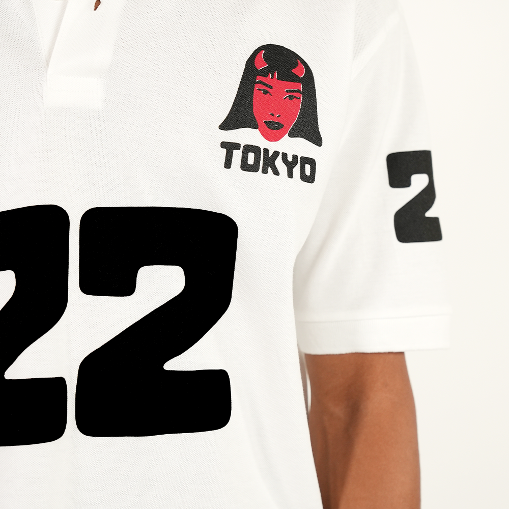 Tokyo Poloshirt White