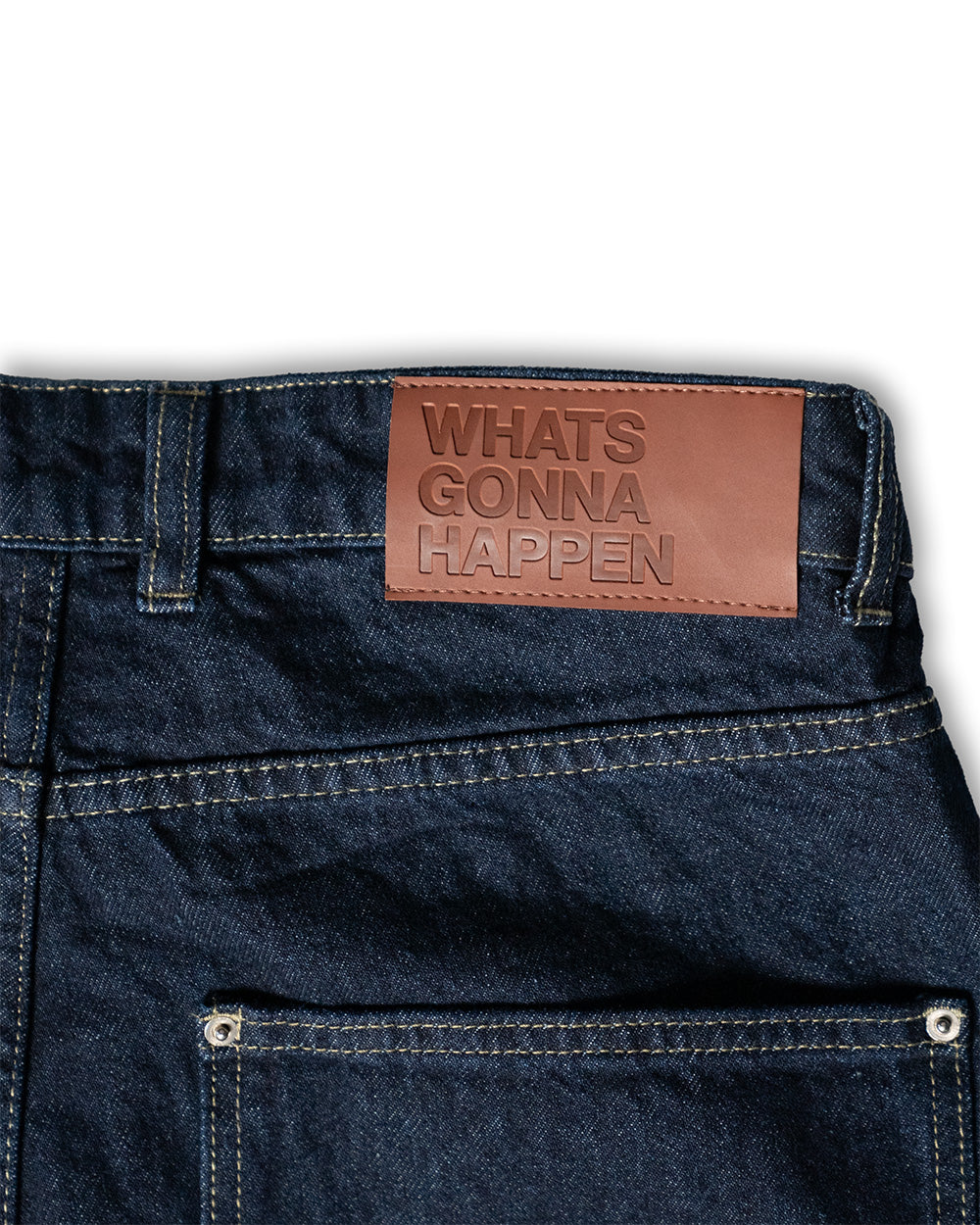 Raw Denim Pants
