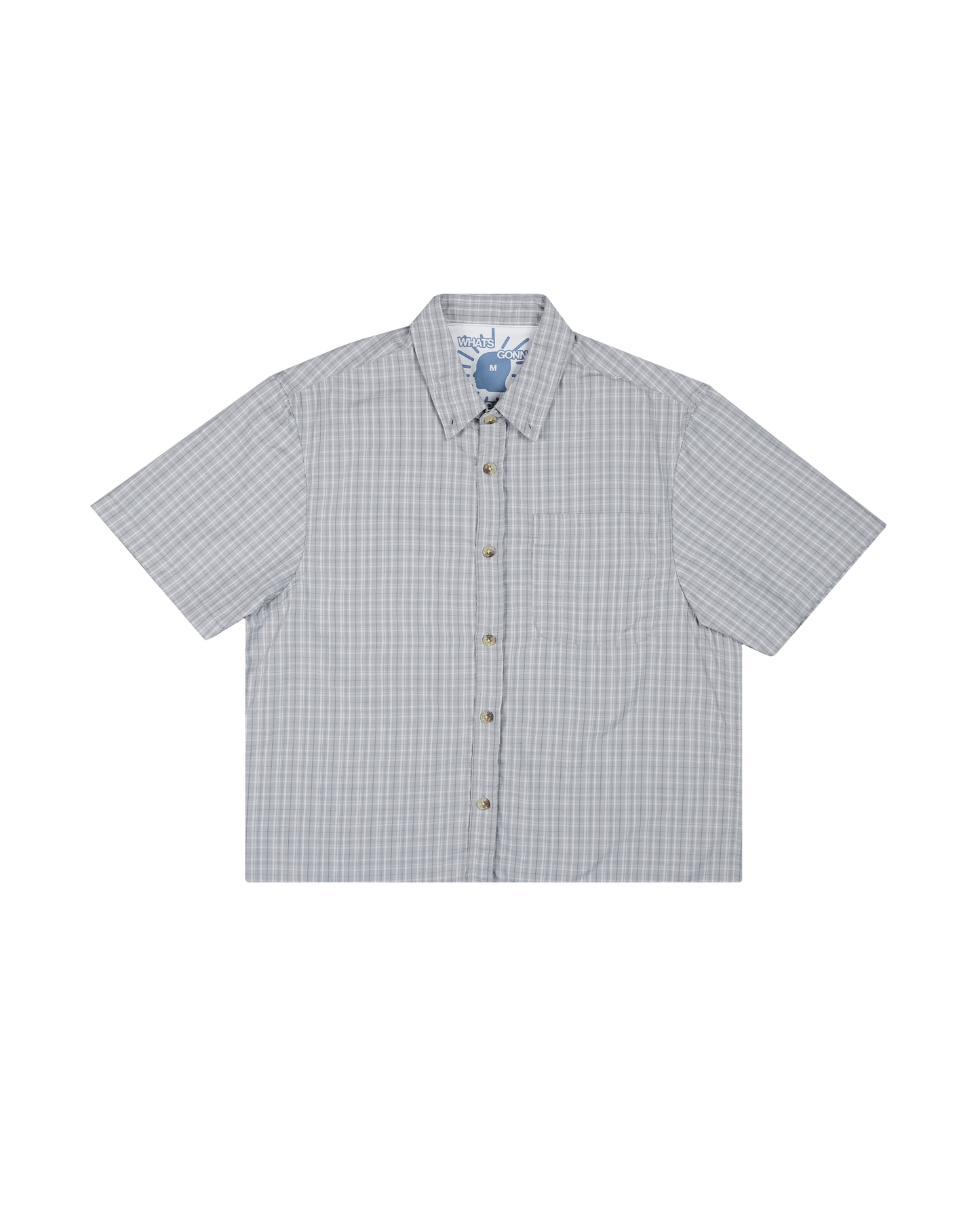 Plaid Shirt - Light Grey