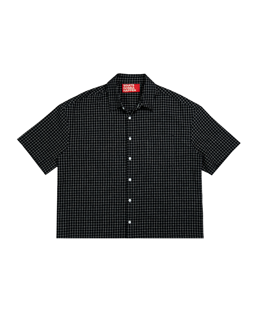 Plaid Shirt - Black