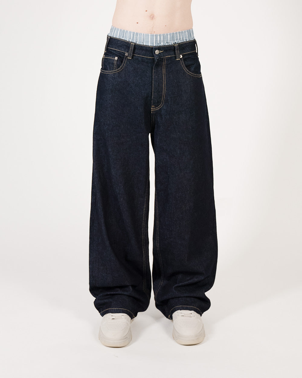 Raw Denim Pants