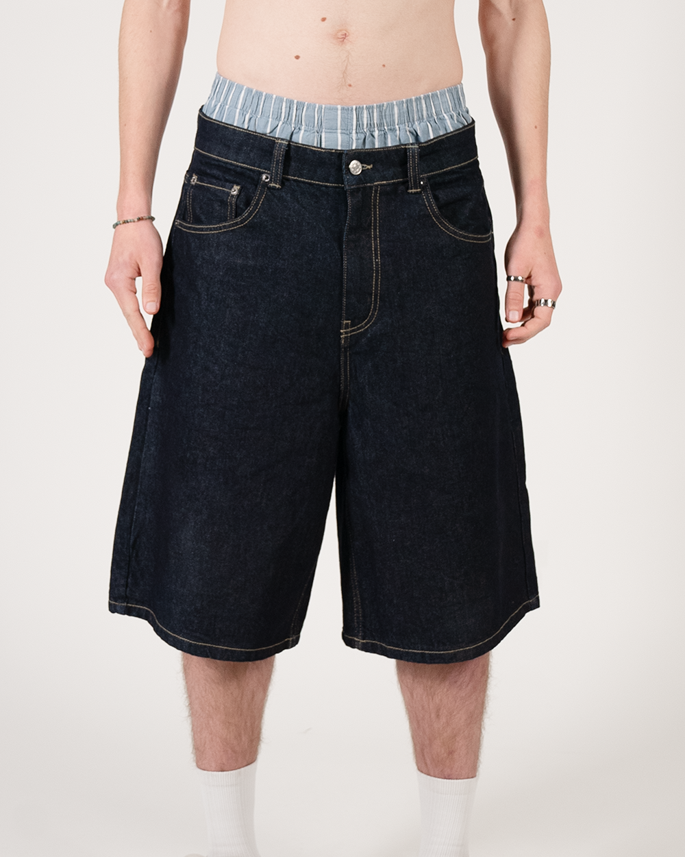 Raw Denim Shorts (Preorder)