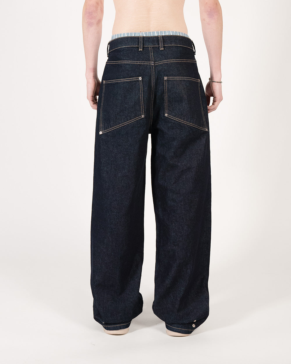 Raw Denim Pants