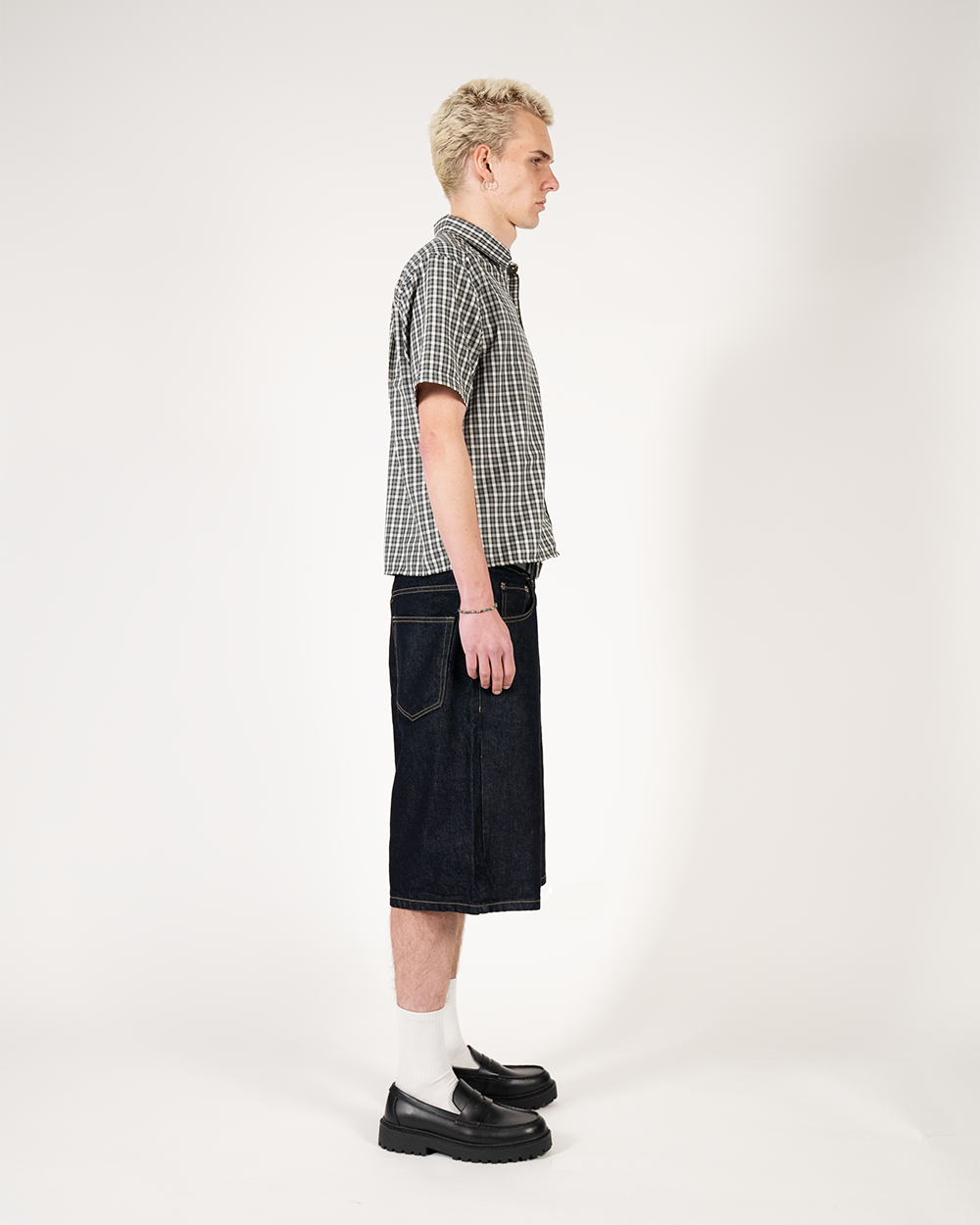 Plaid Shirt - Dark Green