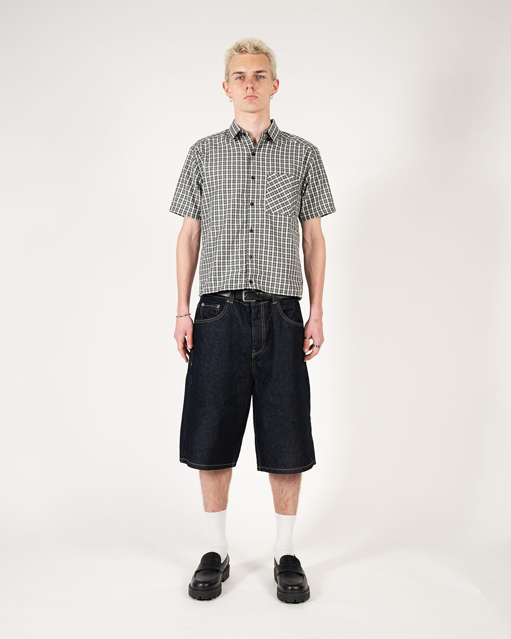 Plaid Shirt - Dark Green