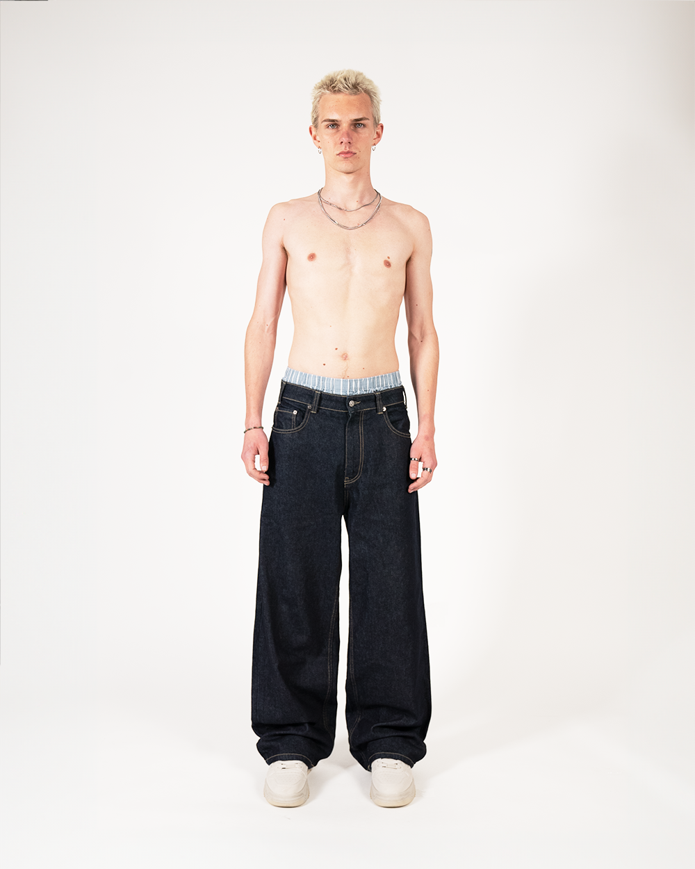 Raw Denim Pants