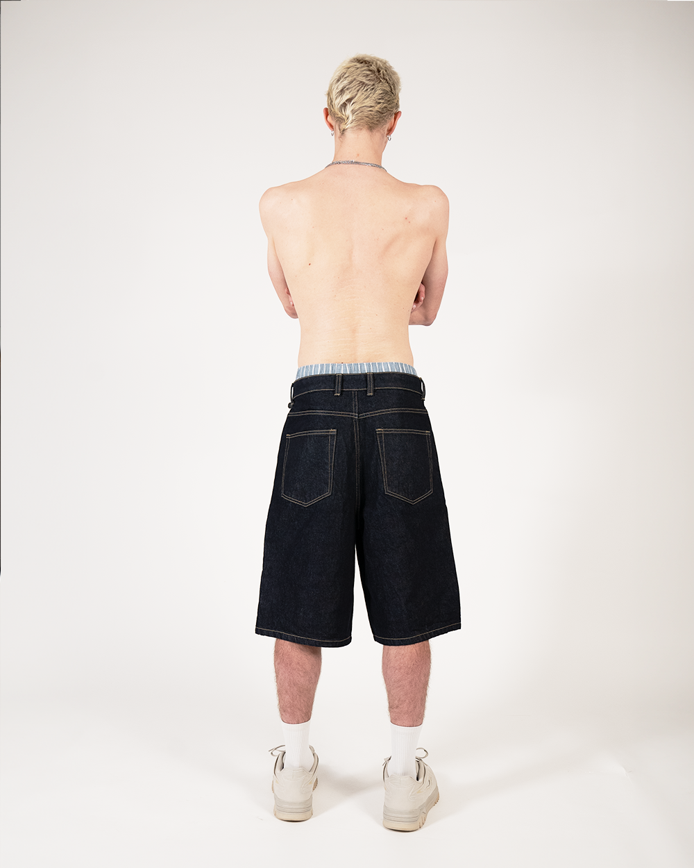 Raw Denim Shorts (Preorder)