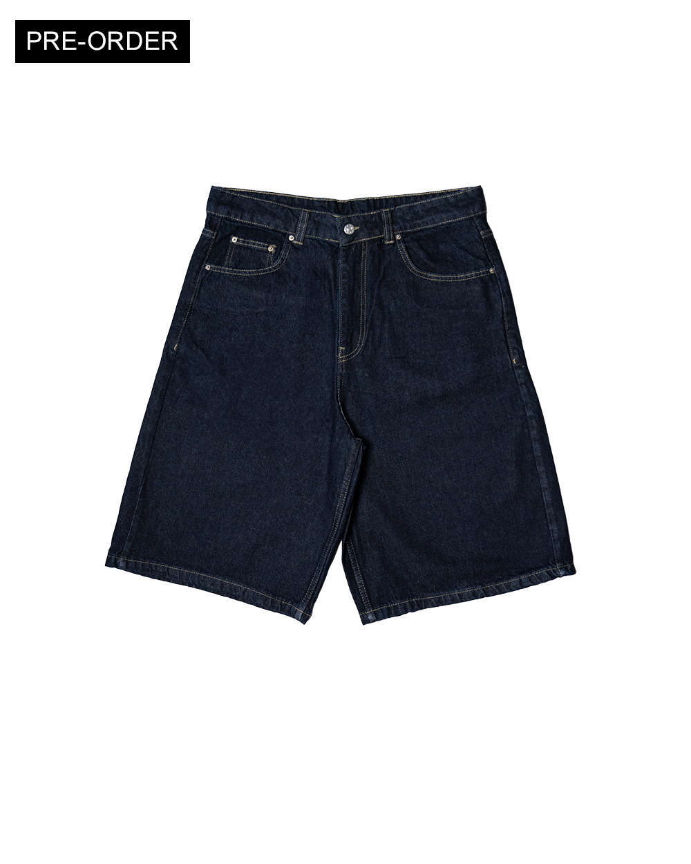 Raw Denim Shorts (Preorder)