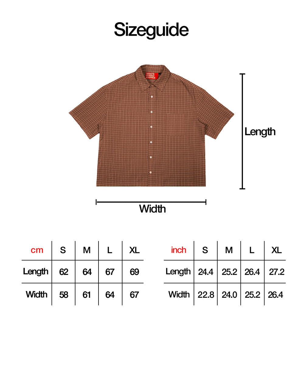Plaid Shirt - Brown