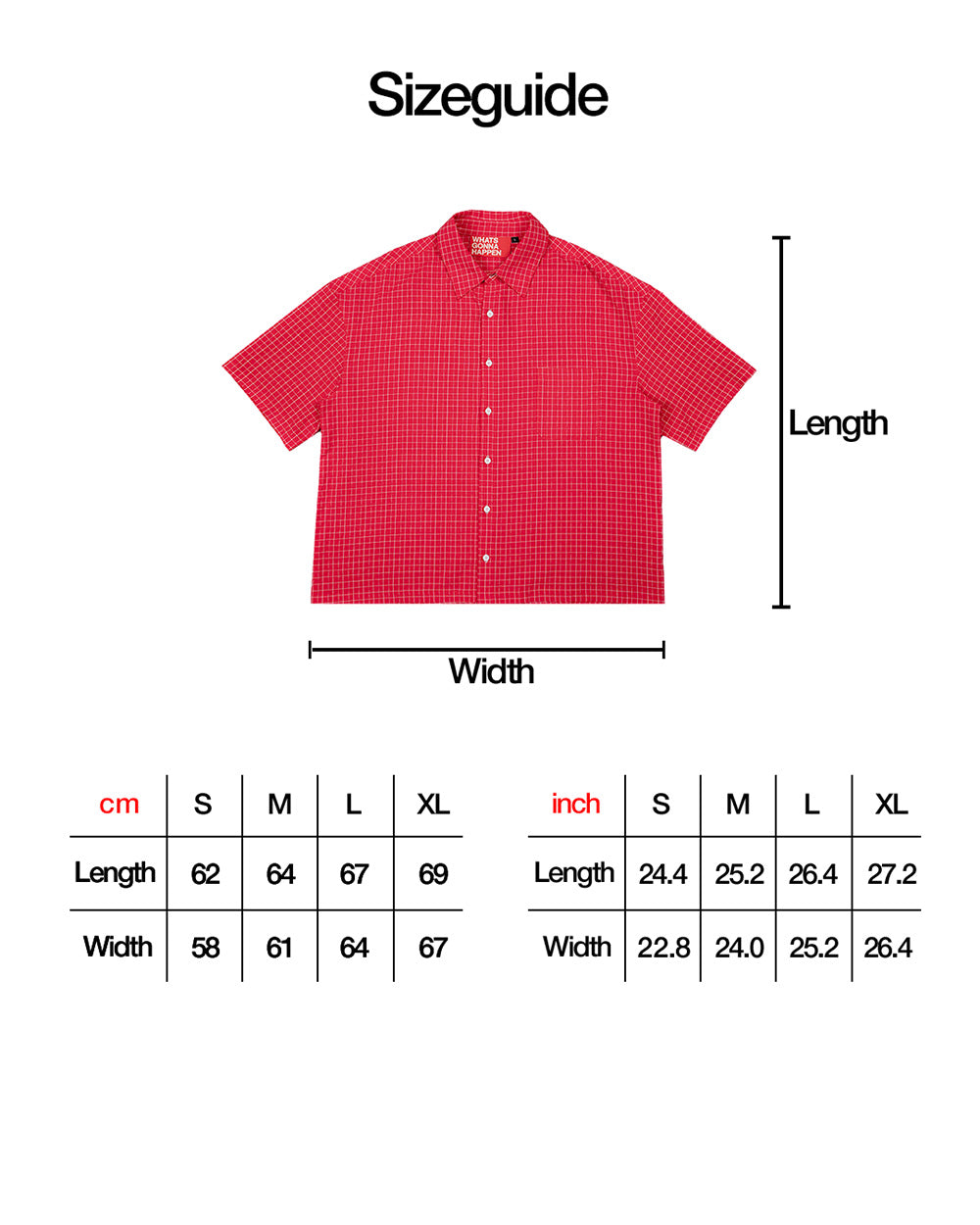 Plaid Shirt - Red