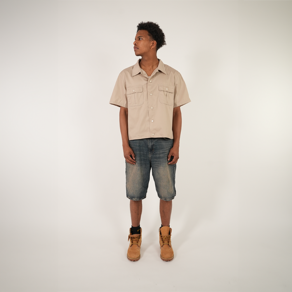 Sand Button-Up