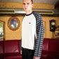 Plaid Raglan Longsleeve