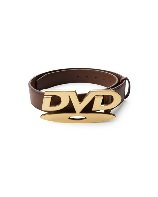 DVD-Belt Gold-Brown