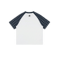 Plaid Raglan Tee Blue