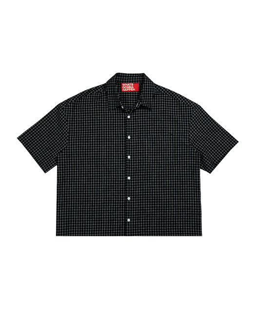 Plaid Shirt - Black