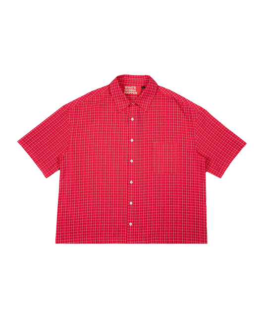 Plaid Shirt - Red