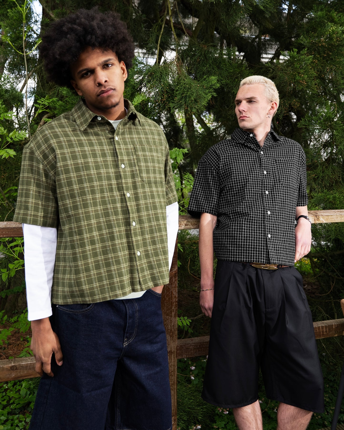 Plaid Shirt - Green