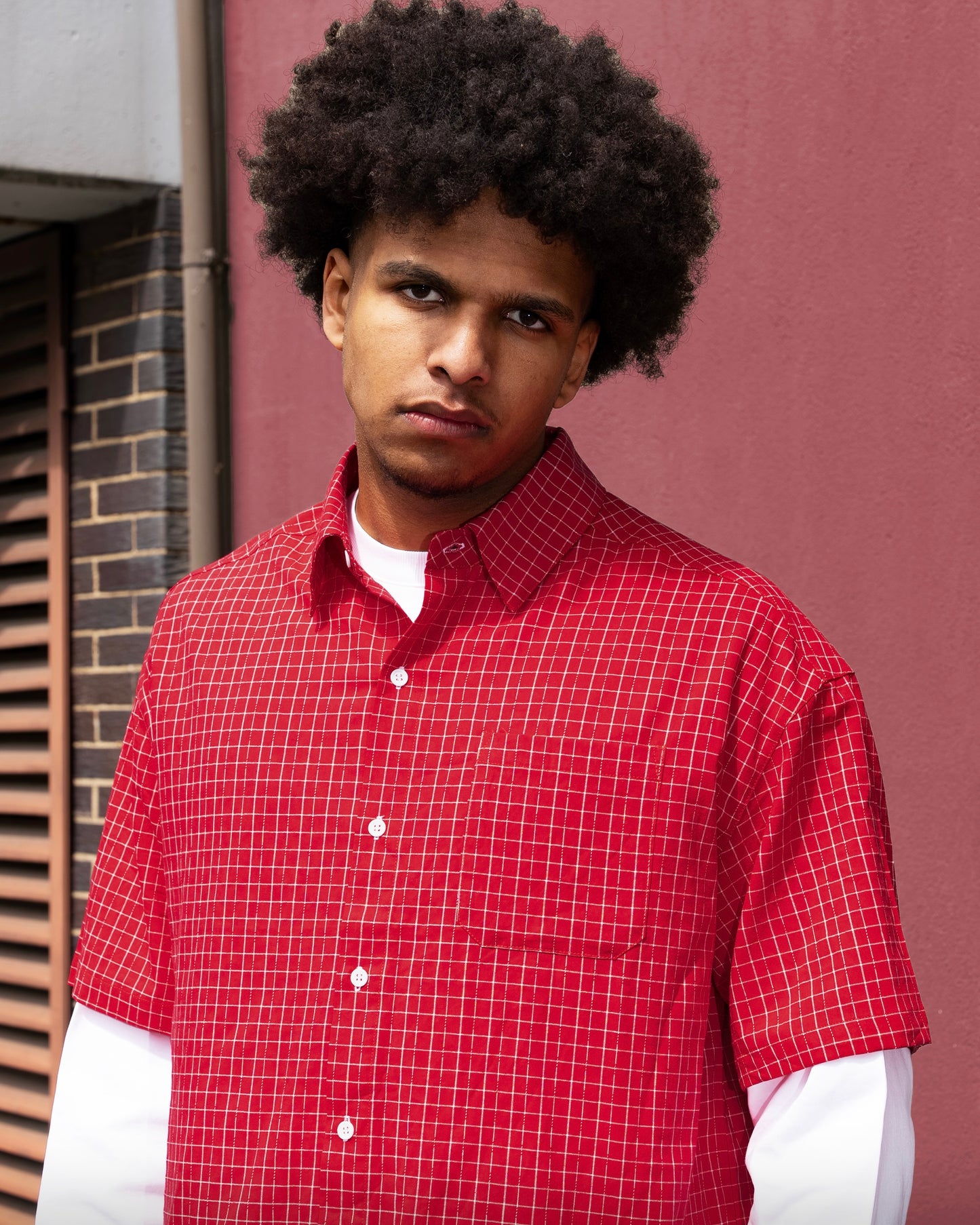 Plaid Shirt - Red