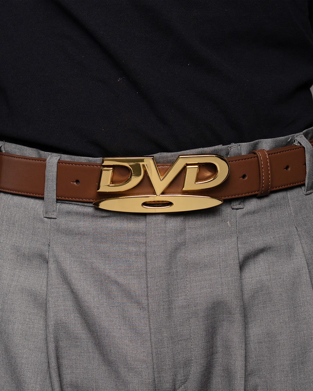 DVD-Belt Gold-Brown