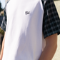 Plaid Raglan Tee Blue