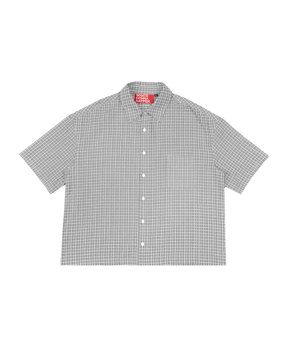 Plaid Shirt Grey