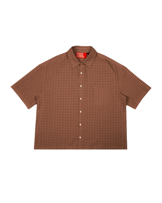 Plaid Shirt - Brown