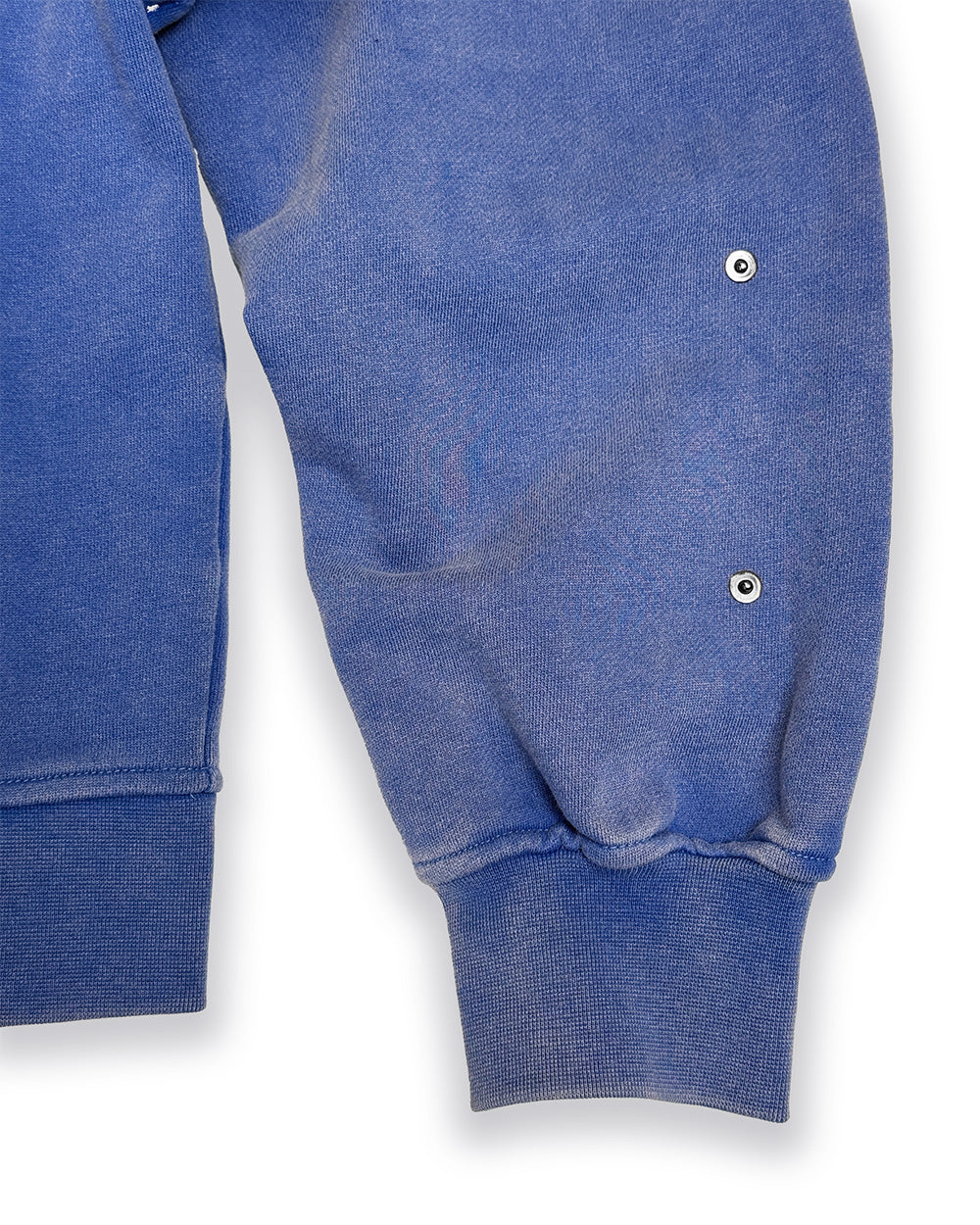 Rivet Zip-Hoodie Blue