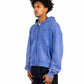 Rivet Zip-Hoodie Blue