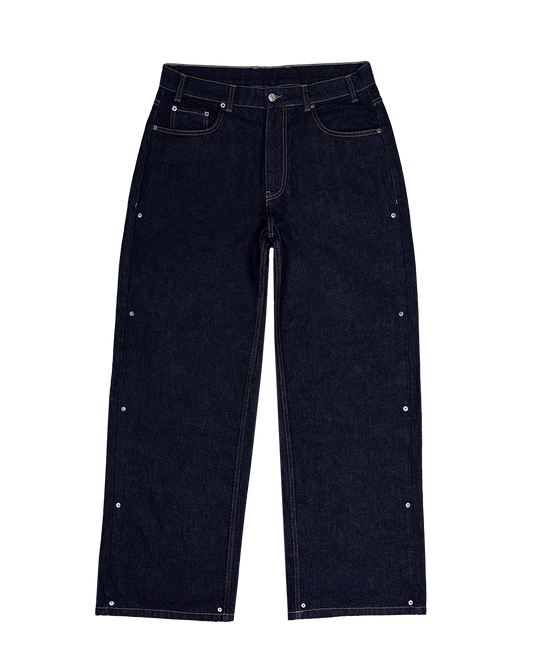 Rivet Raw Denim Pants