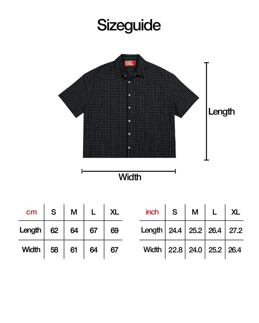 Plaid Shirt - Black