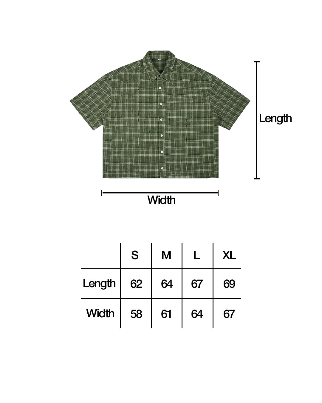 Plaid Shirt - Green