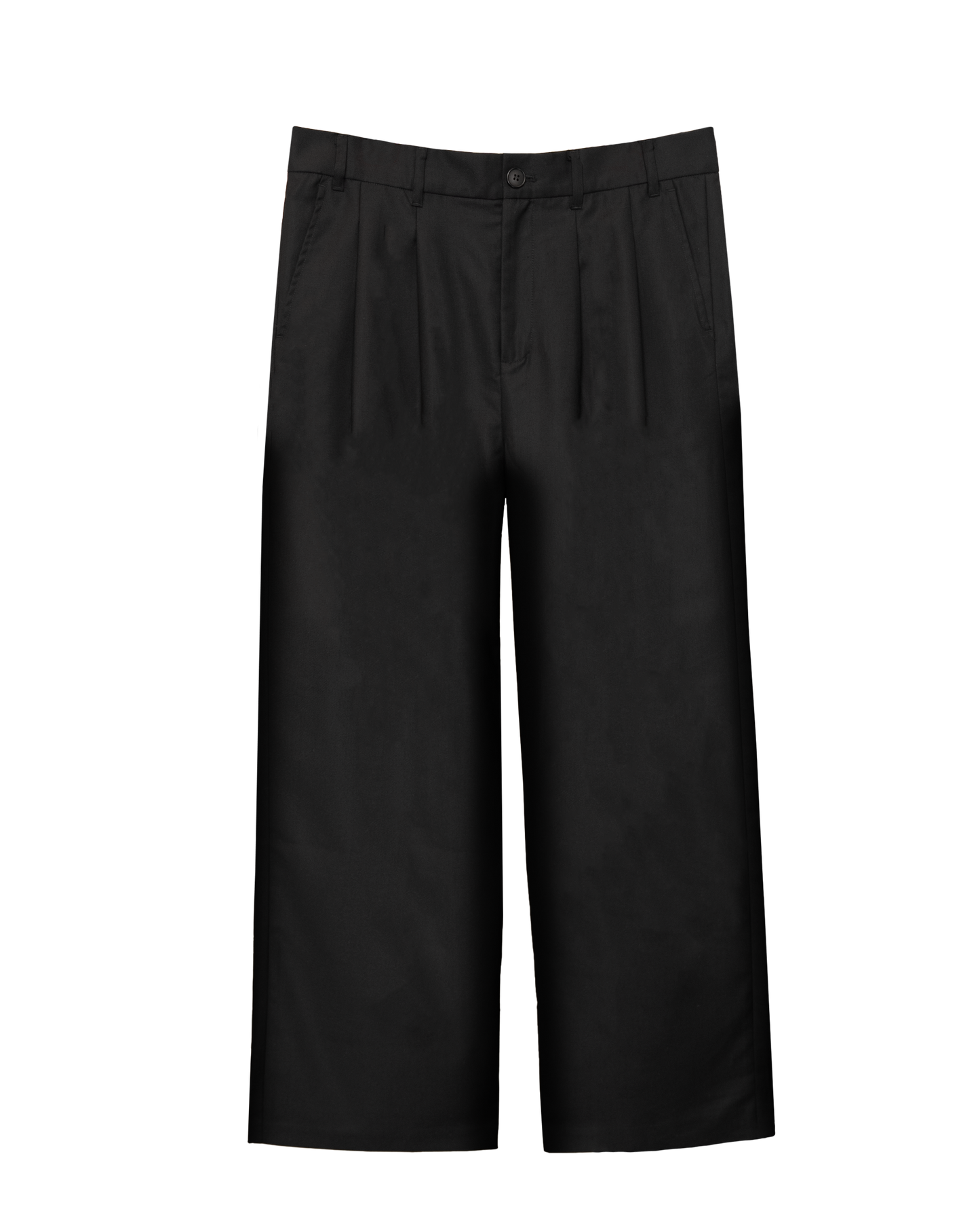 Pleated Suitpants Black