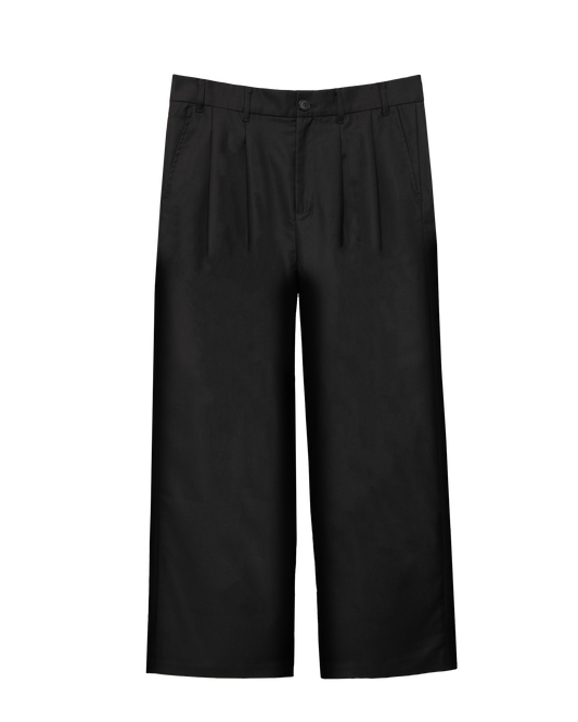 Pleated Suitpants Black