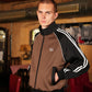 Trackjacket Brown-Black