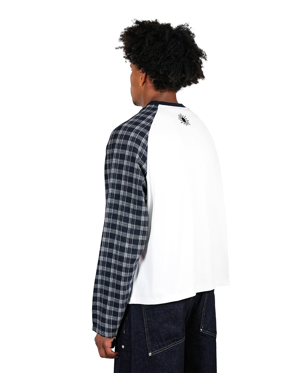 Plaid Raglan Longsleeve